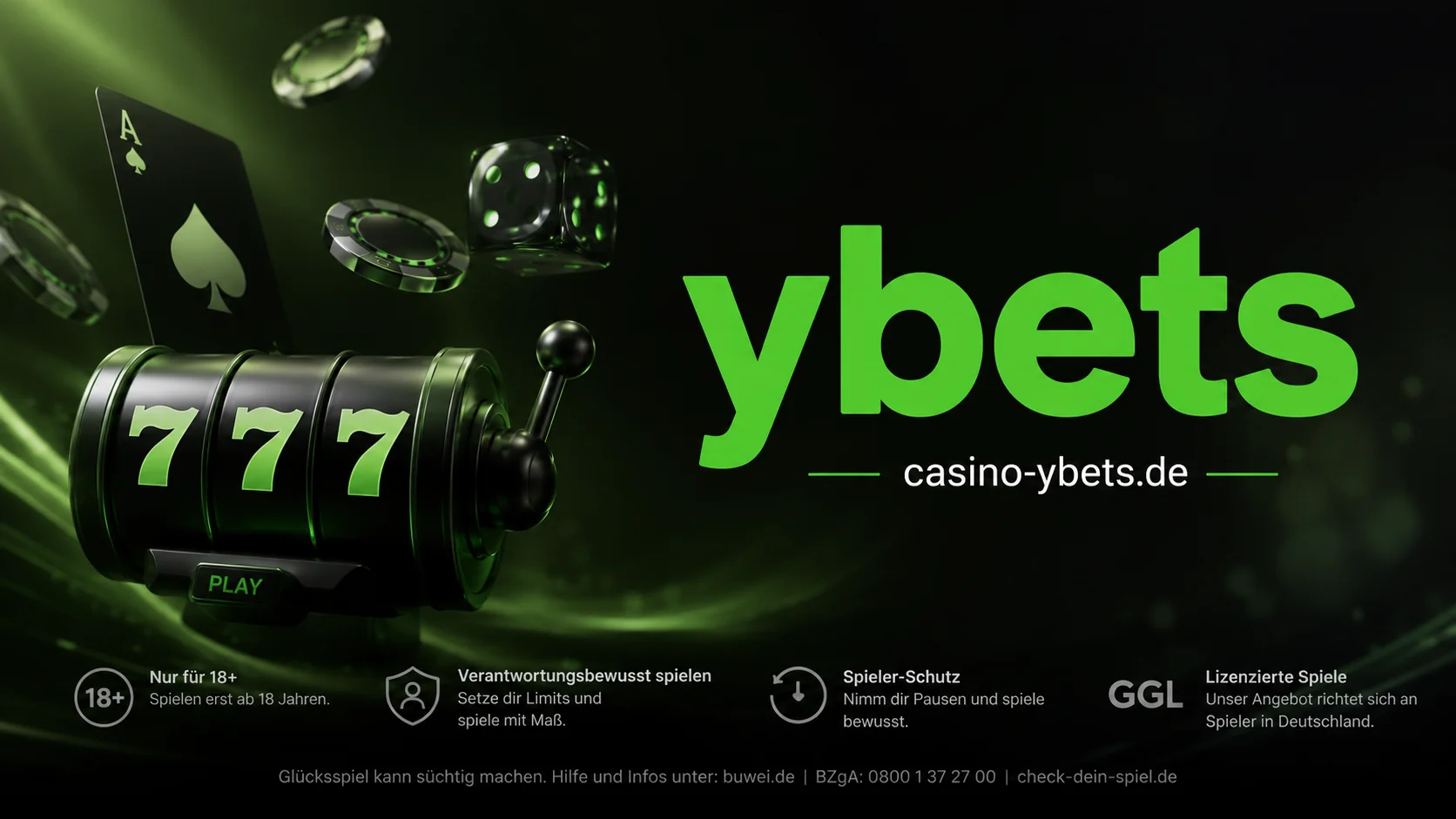 YBets Casino – Dein Online Casino in Deutschland